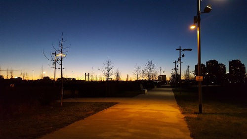 22 - tramonto sul Parco Certosa